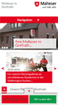 Mobile Screenshot of malteser-grefrath.de